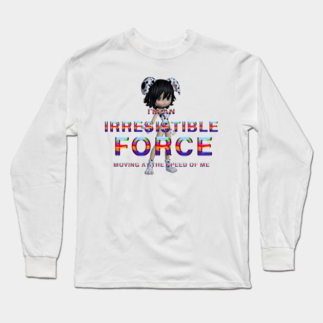 Irresistible Force Long Sleeve T-Shirt by teepossible